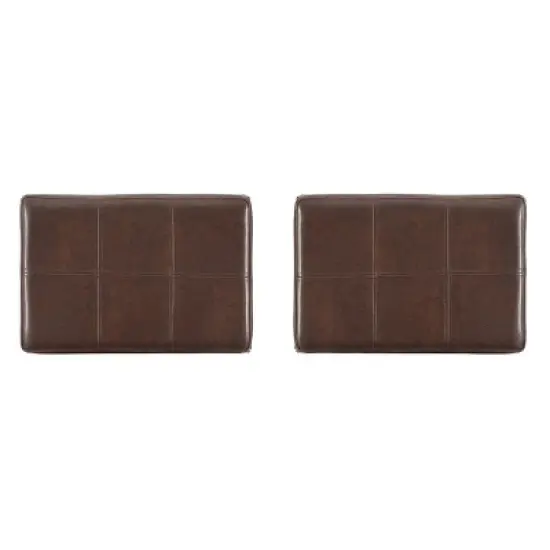 Set of 2 Claridge Barstools - Linon image {4}
