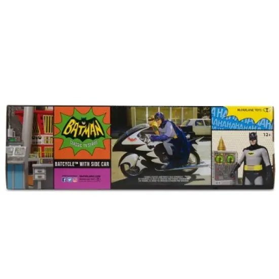 DC Retro Batman 66 Batcycle with Sidecar Vehicle Accessory image {8}