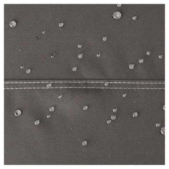 Classic Ravenna Square Patio Table and Chairs Cover-Dark Taupe/X-Large image {1}