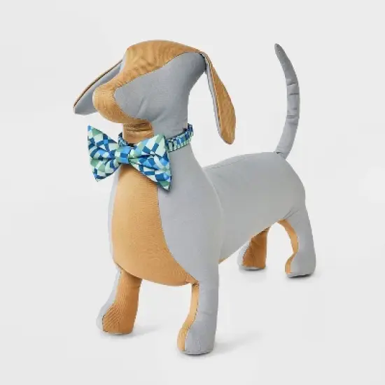 Geo Check Dog Bowtie - Boots & Barkley&trade; One Size Fits Most image {3}