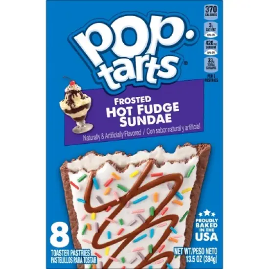Pop-Tarts Frosted Hot Fudge Sundae Toaster Pastries - 8ct / 13.5oz image {8}