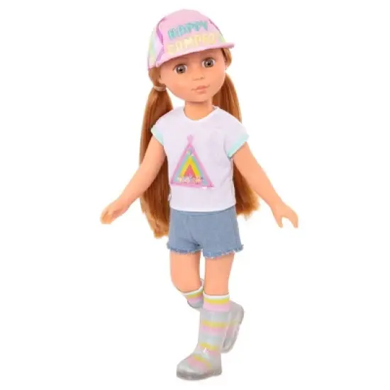 Glitter Girls Astrid Poseable 14" Camping Doll image {1}