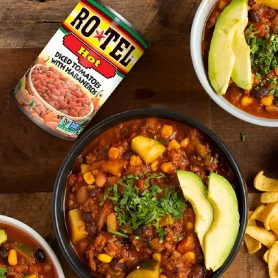 Rotel Extra Hot Diced Tomatoes & Chili Peppers - 10oz image {5}