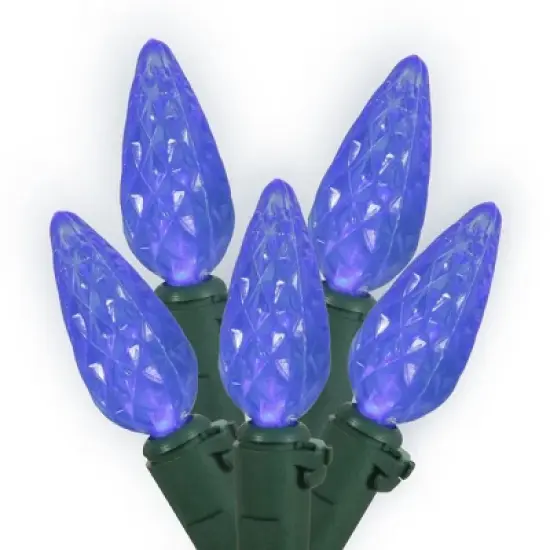 Vickerman Single Mold C6 LED Christmas Light Set image {1}