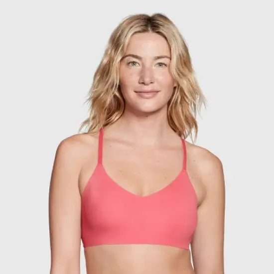 True & Co. Women's Everybody Lace Racerback Bralette image {8}