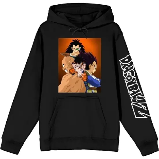 Dragon Ball Z Super Saiyan Character Art Men's Black Sweatshirt image {7}