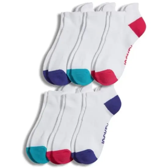 Jockey Women's Essentials Antimicrobial Low Cut Tab Socks image {5}