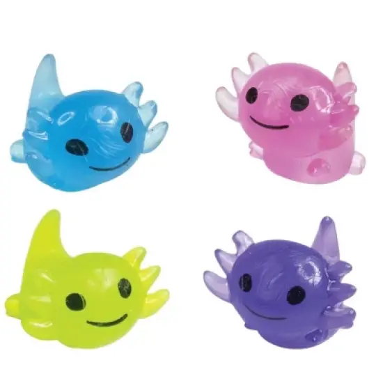 Axolotl Eraser Pencil Toppers - Fun and Creative Writing Tools 8 pcs image {2}
