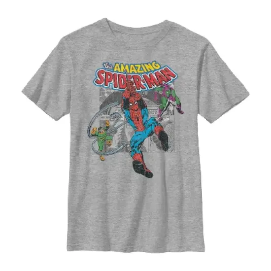 Boy's Marvel Amazing Spider-Man Battles Evil T-Shirt image {3}