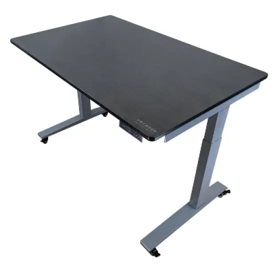 60"x30" Electric Standing Desk with Adjustability Bamboo - Uncaged Ergonomics image {6}