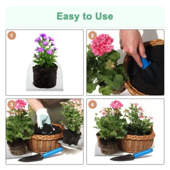 Unique Bargains Plant Root Protector Stainless Steel Durable Reusable Mesh Garden Netting image {4}