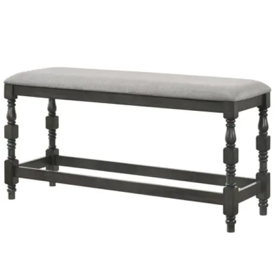 Bringe Upholstered Counter Height Bench - HOMES: Inside + Out image {5}
