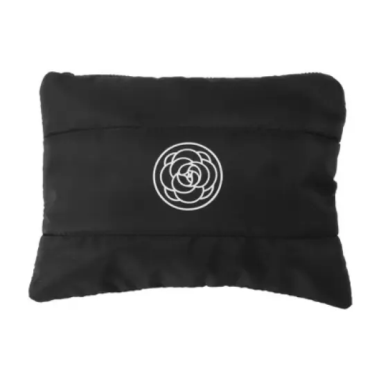 Unique Bargains Women Flower Handheld Travel Makeup Bag 1 Pc image {4}