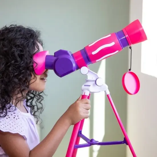 Educational Insights GeoSafari Jr. My First Telescope - Pink image {1}