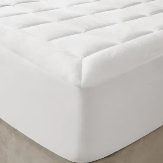 INFURNIC Mattresses Overfilled Plush Soft Hypoallergenic Down Alternative Waterproof Mattress King for Comfortable Sleep, White, 84"*72"*0.8" image {3}