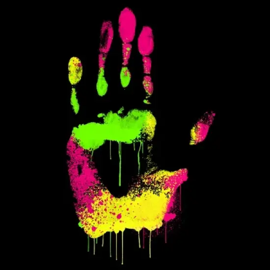 Men's Design By Humans High Five By clingcling Tank Top image {1}