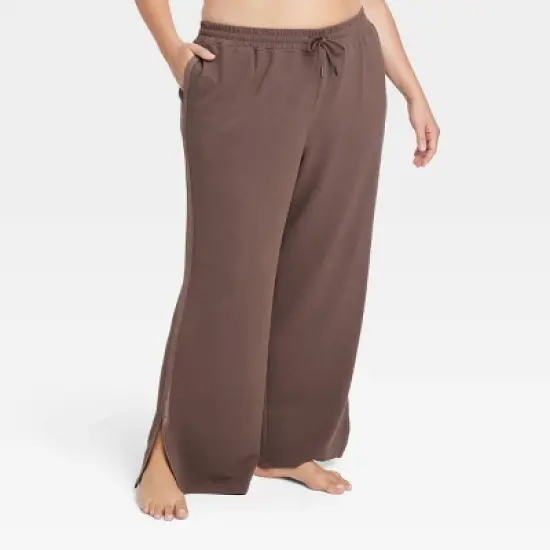 Women's Waffle Wide Leg Pants - All in Motion&trade; image {5}