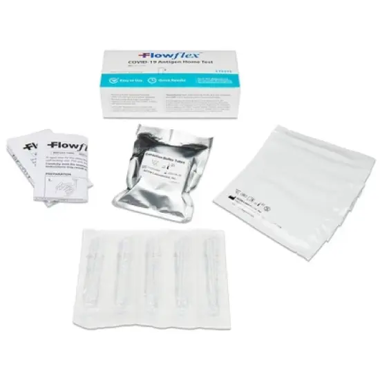 FlowFlex Covid-19 Antigen Home Test - 5ct image {1}
