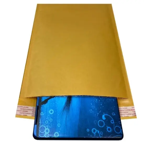 UOFFICE Pack of 5 Kraft Bubble Mailers 12.5"x 19" - #6 Self-Seal Padded Envelopes image {9}