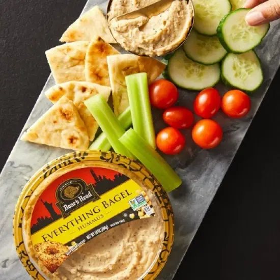 Boar's Head Everything Bagel Hummus - 10oz image {3}