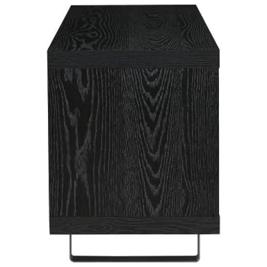 Alton 3 Drawer TV Stand for TVs up to 55" Black Oak - Coaster image {7}
