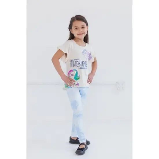 My Little Pony Skydancer Glory Graphic T-Shirt & Leggings White / Blue image {1}