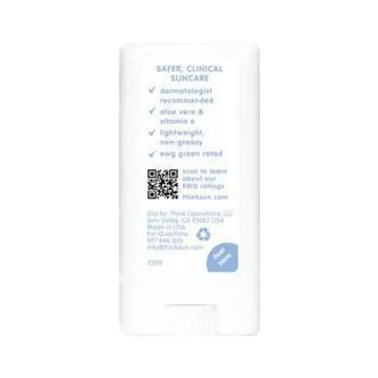 thinksport Mineral Sunscreen Stick - SPF 30 - 0.64oz image {5}