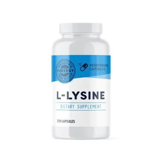 Vimergy L-Lysine 500MG Capsules image {3}