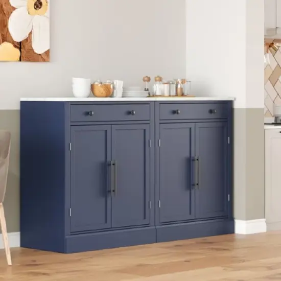 Bella Depot Modern Freestanding Kitchen Pantry Cabinet image {13}