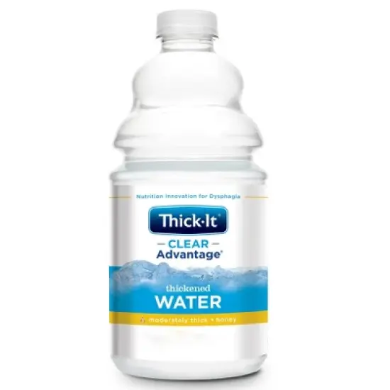 Thick-It Clear Advantage Thickened Water Unflavored 64 oz. Bottle image {1}