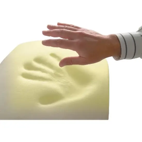 Kensington Memory Foam Seat Rest 15 1/2w x 16d x 2h Black 82024 image {1}