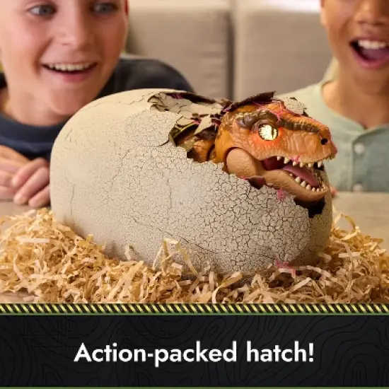 Primal Hatch Interactive Hatching Dino Action Figure - Green image {3}