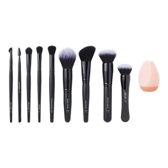 e.l.f. Ten Out of Ten Makeup Brush Set - 10ct image {1}