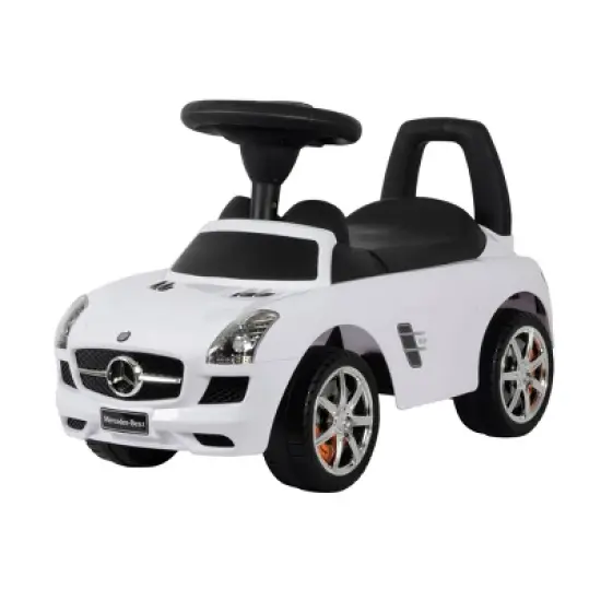 Best Ride on Cars Mercedes Push Car - White image {2}