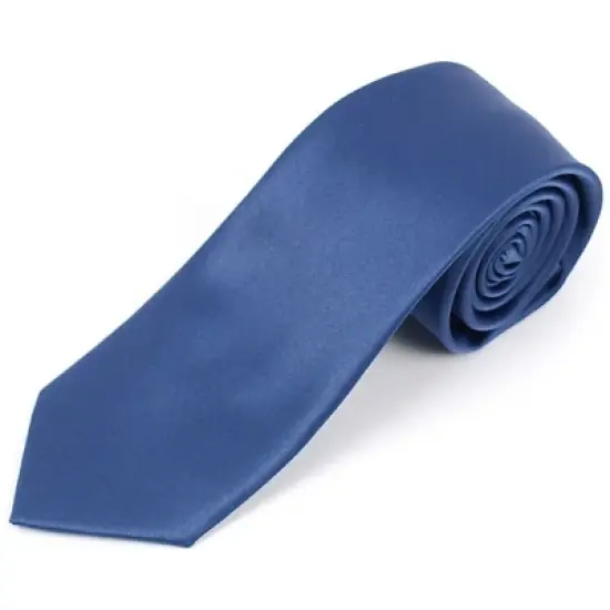 Men's Solid Color 2.75 Inch Wide And 57 Inch Long Slim Neckties image {46}