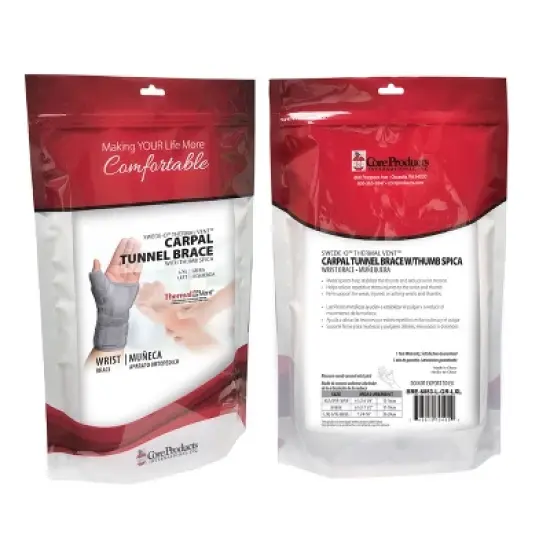 Swede-O Thermal Vent Carpal Tunnel Brace w/ Thumb Spica image {6}