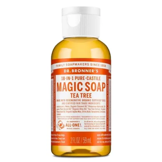 Dr. Bronner's Magic Pure Castile Liquid Hand Soap - 2 fl oz image {11}