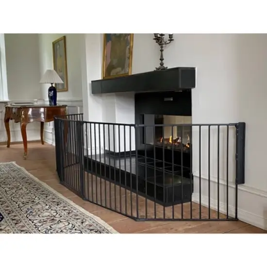 BabyDan Flex Baby Gate - Black XXL image {2}