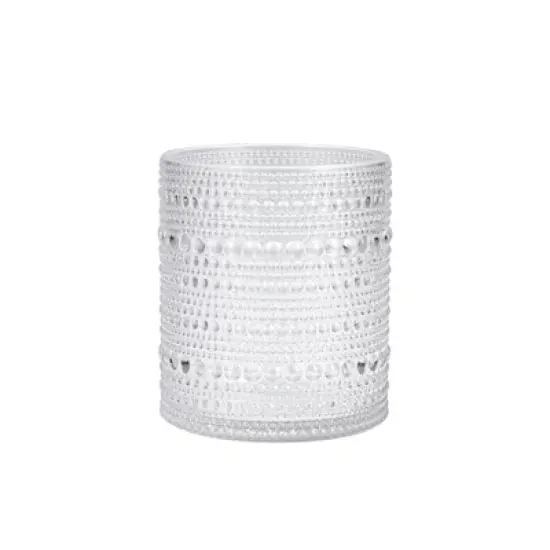 Fortessa Orbetto Outdoor Double Old Fashioned Beverage Cocktail Glass 4 Pack, 10.5 ounce image {3}