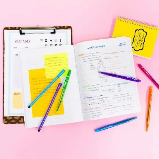 BAZIC Products&reg; Premium Composition Book, Wide Ruled, Black Marble, 100 Sheets, Pack of 6 image {5}