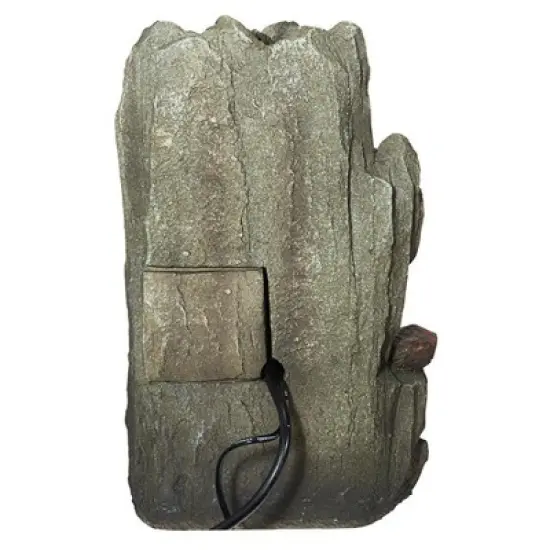 Design Toscano Lost Falls Cascading Waterfall Illuminated Tabletop Fountain image {3}