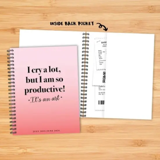 Willow Creek Press So Productive Academic July 2025 - June 2026 8.5"x11" Weekly Monthly Softcover Planner image {4}