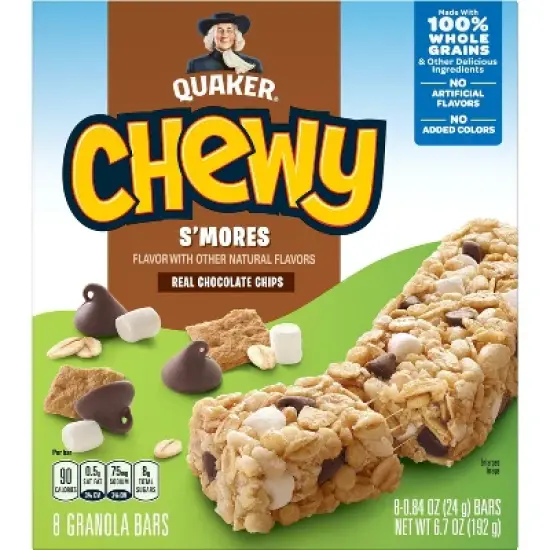 Quaker Chewy S'mores Granola Bars - 6.7oz/8ct image {3}
