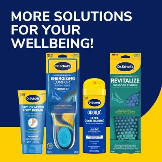 Dr. Scholl's Prevent Pain Men's Shoe Insoles - Size 8-14 image {9}