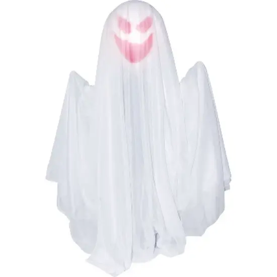 Sunstar Rising Ghost Animated Halloween Decoration - 27.6 in - White image {1}