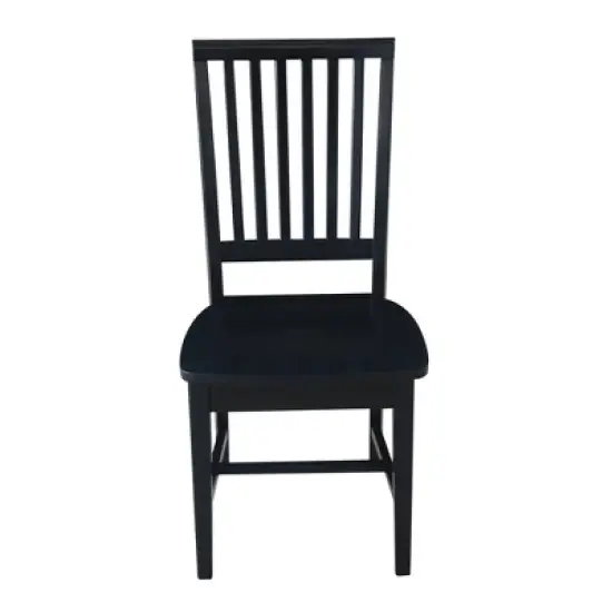 Set of 2 Mission Side Chair - International Concepts image {1}