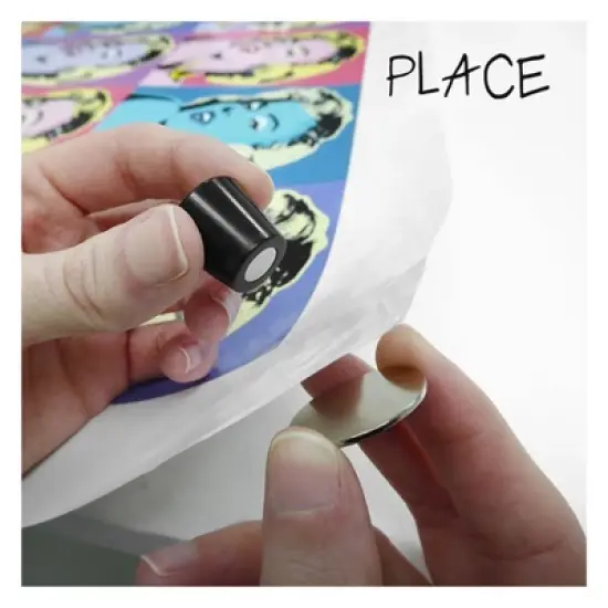 Under the Roof Decorating Magnets 4ct Black image {5}