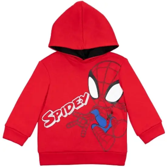 Marvel Spidey and His Amazing Friends Miles Morales Spidey and His Amazing Friends Pullover Hoodie Toddler  image {8}