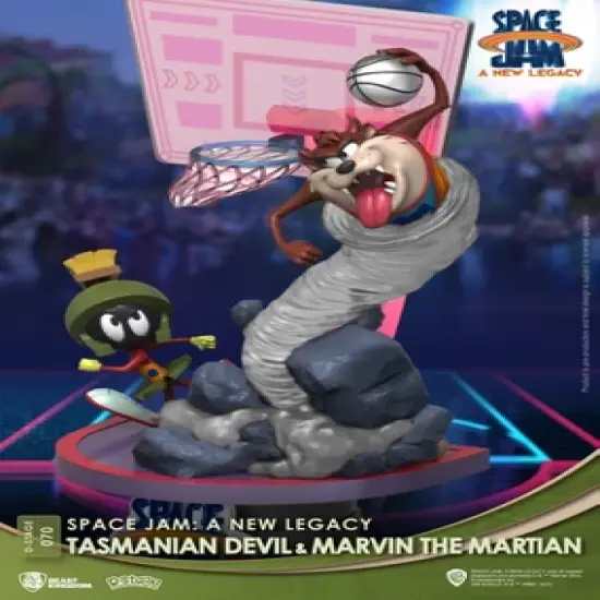 WARNER BROS Space Jam: A New Legacy-Tasmanian Devil & Marvin The Martian Close Box (D-Stage) image {4}