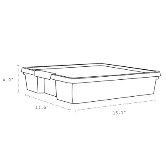 Storex Project Box, Teal image {2}